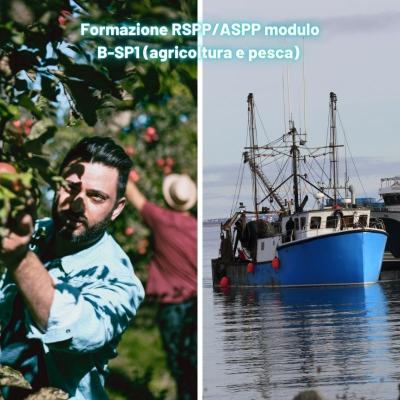 Formazione RSPP/ASPP modulo B-SP1 (Agricoltura e pesca)